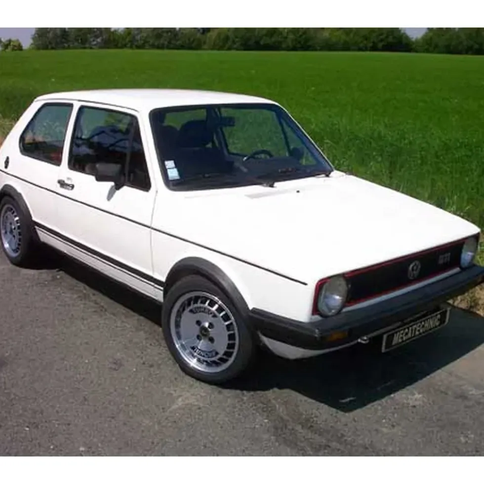 Extensions d'ailes type GTi pour VW Golf 1 - par 4