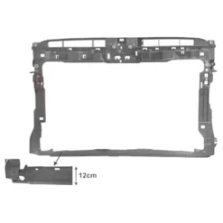 Face avant pour Volkswagen Golf 7 2.0 GTI, 2.0 TDI et Golf R
