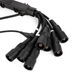 Faisceau de fils de bougies pour BMW Série 3 E30 Berline Coupé Touring et Cabriolet 6 cylindres phase 2 (09/1987-) - moteurs M20B20 M20B25