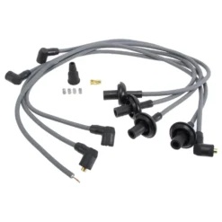 Faisceau de fils de bougies silicone 8mm Gris 90° pour Volkswagen Coccinelle & Combi