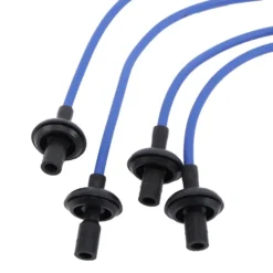 Faisceau de fils de bougies silicone 8mm Bleu 90° pour Volkswagen Coccinelle & Combi