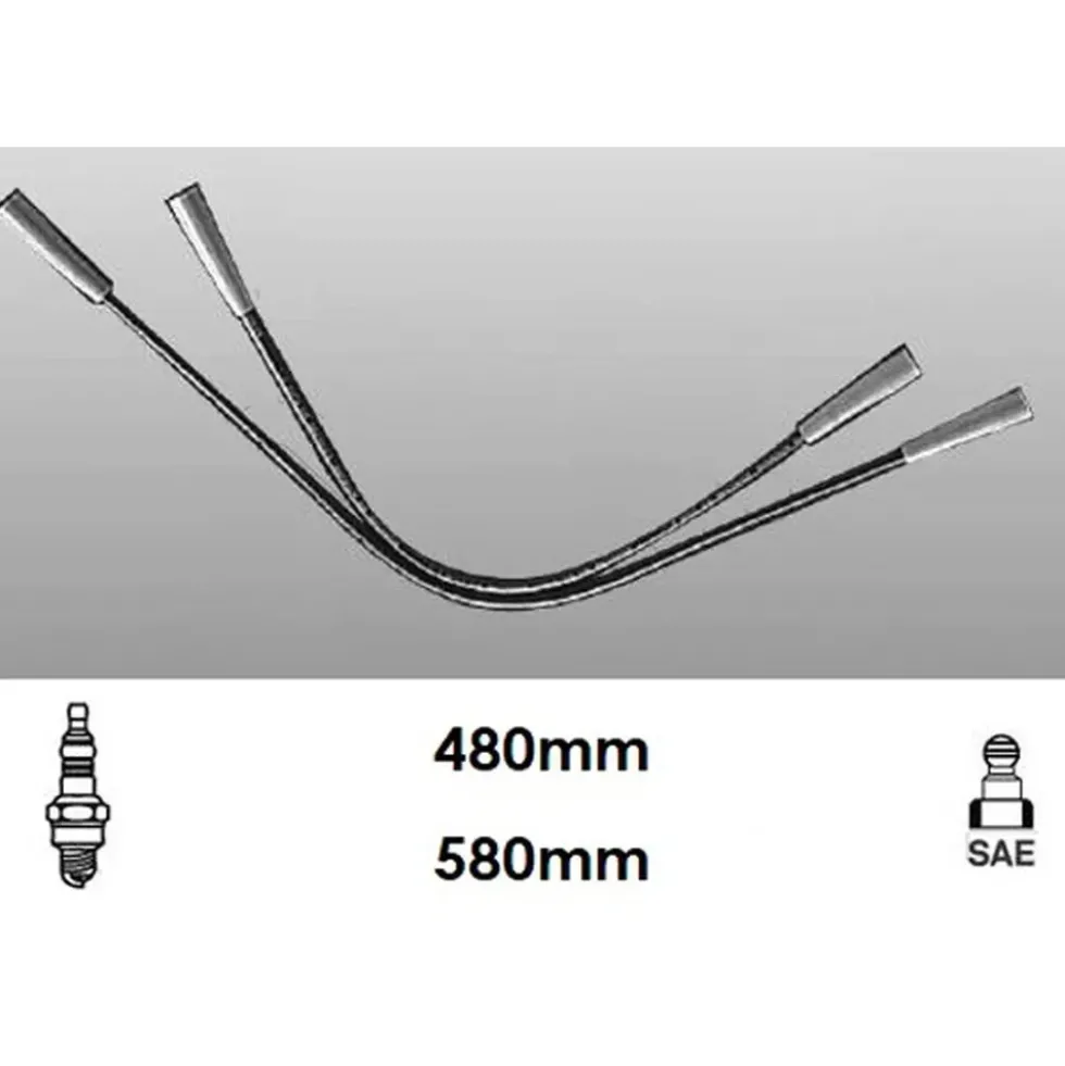 Fils de bougies pour 2CV A-AZ-AZAM