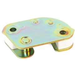 Gâche de serrure de porte chromatée pour Porsche 911 type F, G et 912 (1973-1989) - côté droit