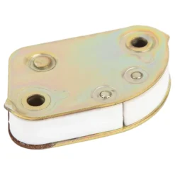 Gâche de serrure de porte chromatée pour Porsche 911 type F, G et 912 (1973-1989) - côté gauche