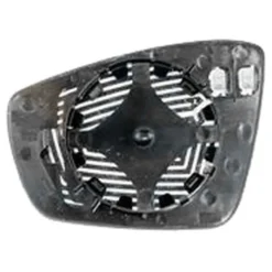 Glace de rétroviseur droit pour Volkswagen Polo V (6R) Chauffant