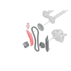 Glissière sur chaine de distribution pour BMW E46 Diesel