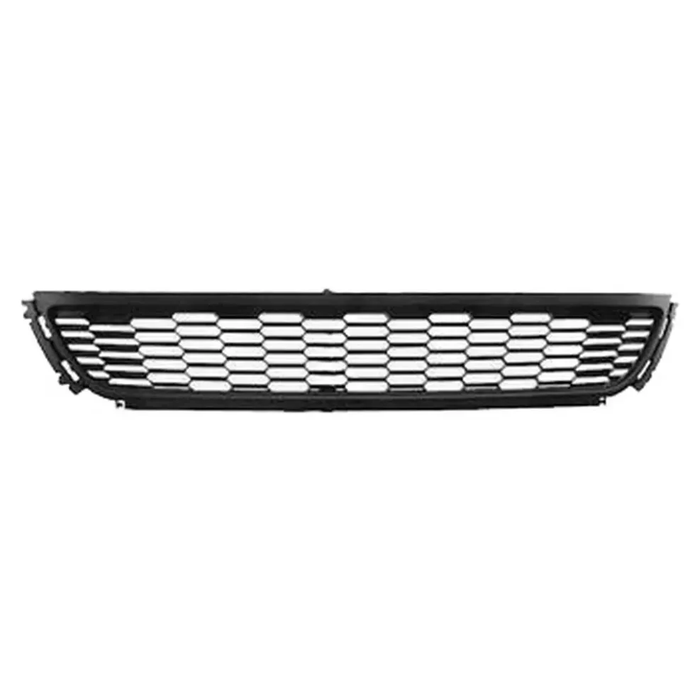 Grille centrale de pare choc avant pour Volkswagen Polo V (6R) jusque 05/2014 - Noir