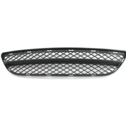 Grille centrale de pare-chocs avant pour BMW Série 3 E90 Berline et E91 Touring (02/2004-09/2008) - sans régulateur de vitesse actif