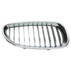Grille de calandre chromée pour BMW Série 5 E60 E60LCI Berline et E61 E61LCI Touring (12/2001-05/2010) - côté droit