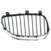 Grille de calandre chromée pour BMW Série 5 E60 E60LCI Berline et E61 E61LCI Touring (12/2001-05/2010) - côté gauche