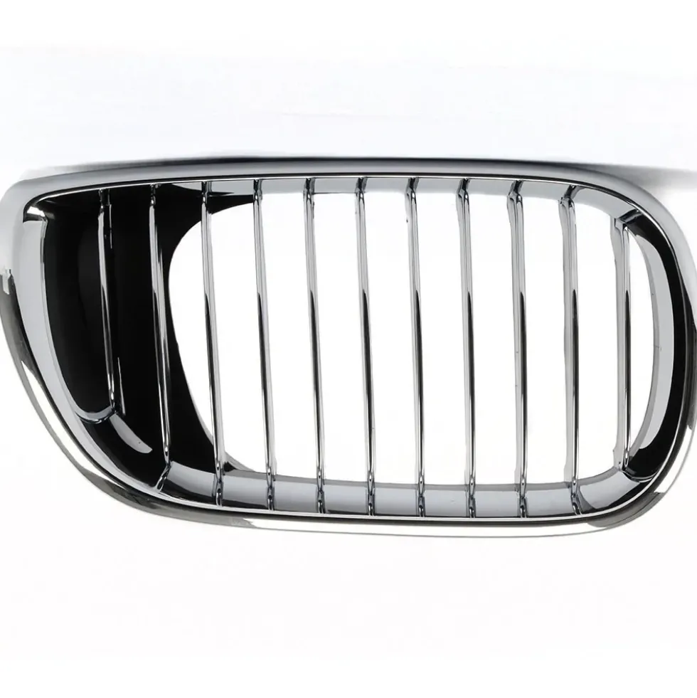 Grille de calandre droite chromée pour BMW Série 3 E46 Berline et Touring phase 2 (09/2001-) - côté passager