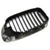 Grille de calandre droite chromée pour BMW Série 3 E46 Coupé et Cabriolet phase 2 (04/2003-) - côté passager