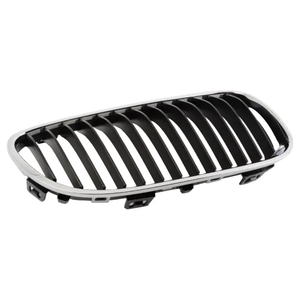 Grille de calandre droite noire pourtour chromé pour BMW Série 3 E92LCI Coupé et E93LCI Cabriolet phase 2 (03/2010-) - côté passager