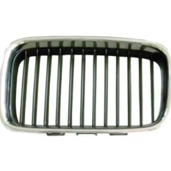 Grille de calandre gauche chromée pour BMW Série 3 E36 (-08/1996) - côté conducteur