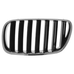 Grille de calandre gauche noire pourtour chromé pour BMW X3 E83 LCI (02/2006-08/2010)