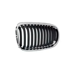 Grille de calandre gauche noire pourtour chromé pour BMW Série 3 E90LCI Berline et E91LCI Touring phase 2 (07/2007-05/2012) - côté conducteur