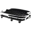 Grille de calandre noire pourtour chromé pour BMW Série 5 E60 E60LCI Berline et E61 E61LCI Touring (12/2001-05/2010) - côté gauche