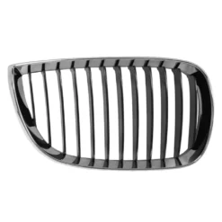 Grille de calandre ouverte noire pourtour chromé pour BMW Série 1 E81 E87 E87LCI Berline 3 et 5 portes (02/2003-12/2011) - côté droit