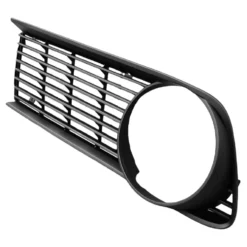 Grille de calandre pourtour de phare gauche noire pour BMW Série 02 E10 phase 2 (09/1973-07/1977)