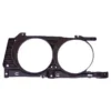 Grille de calandre pourtour de phare gauche pour BMW Série 5 E34 Berline Touring V8 phase 1 (-03/1994) et phase 2 (04/1994-) - version large