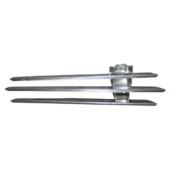 Grille inférieure chromée pour Porsche 356 B et C (1960-1965) - côté gauche