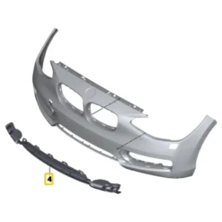 Grille inférieure de pare chocs avant pour Bmw Série 1 F20 et F21