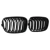 Grilles de calandres noir pour Bmw Série 1 F20 et F21 (07/2010-06/2015) - Phase 1