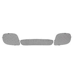 Grilles noires de pare-chocs avant ZUNSPORT pour Porsche 996 Carrera 4S et Turbo (2000-2005)