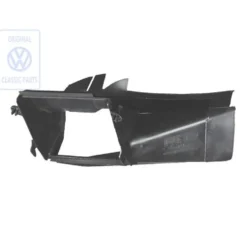 Guide d'air avant gauche dans pare choc pour VW Golf 3 avec radiateur additionnel