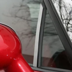 Habillage de montants de déflecteurs fixes en alu brossé pour Mazda MX-5 NC