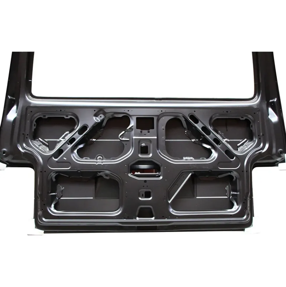 Hayon arrière avec ouverture de fenêtre et trou d'essuie-glace pour VOLKSWAGEN Transporter T4 (1990-2003)