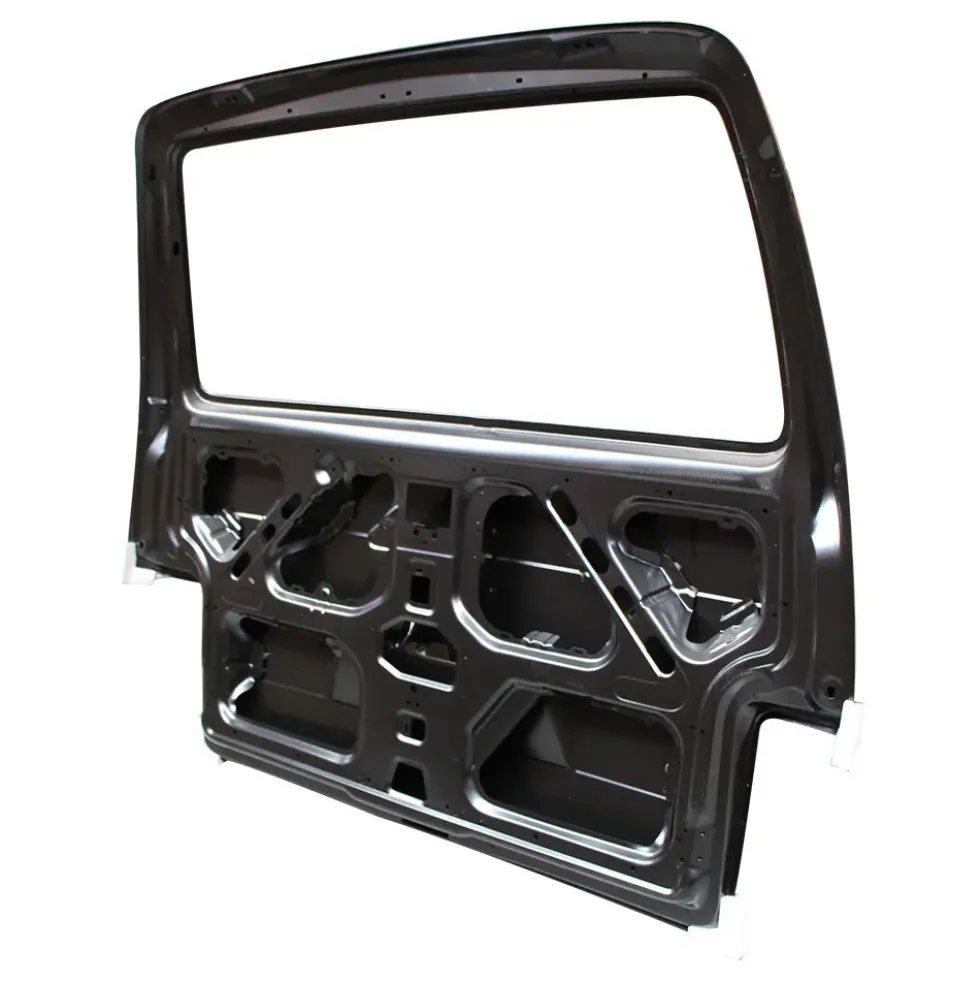 Hayon arrière avec ouverture de fenêtre et trou d'essuie-glace pour VOLKSWAGEN Transporter T4 (1990-2003)