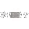Intercooler pour Audi A4 (B6) côté gauche jusque ->01