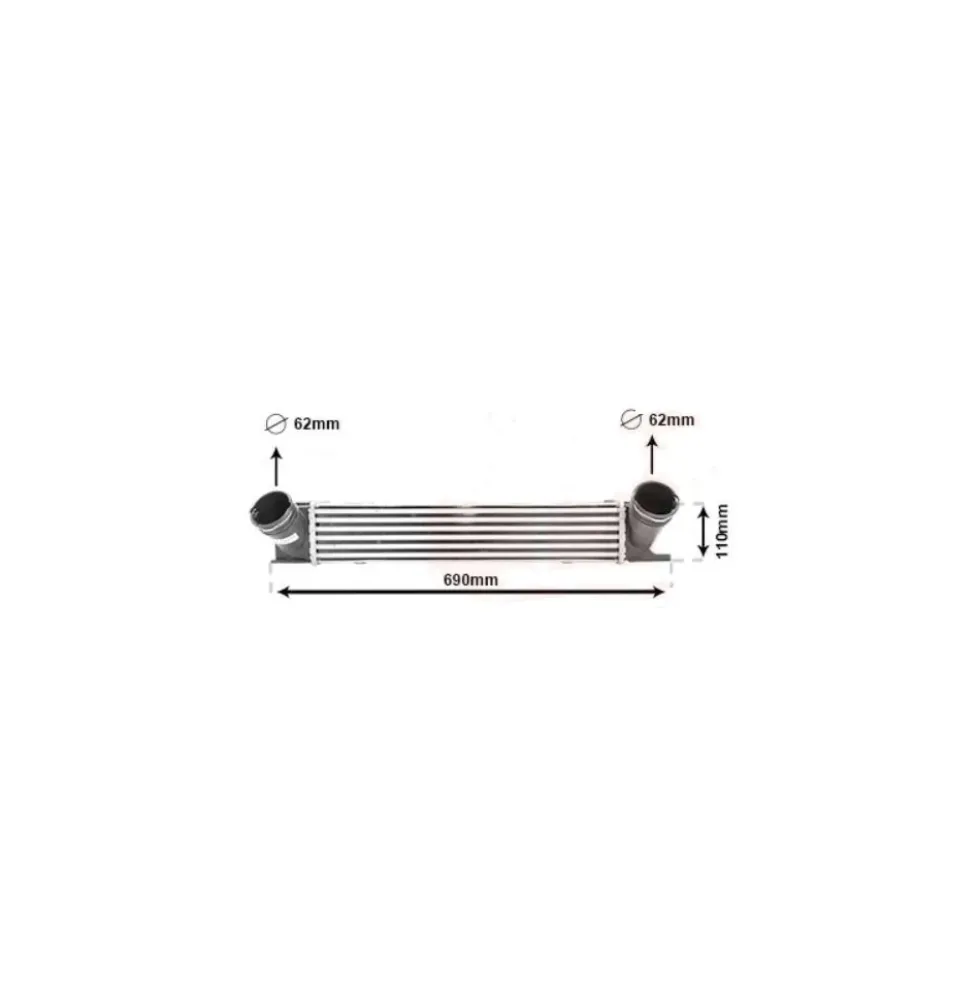 Intercooler pour BMW E90/E91 Diesel
