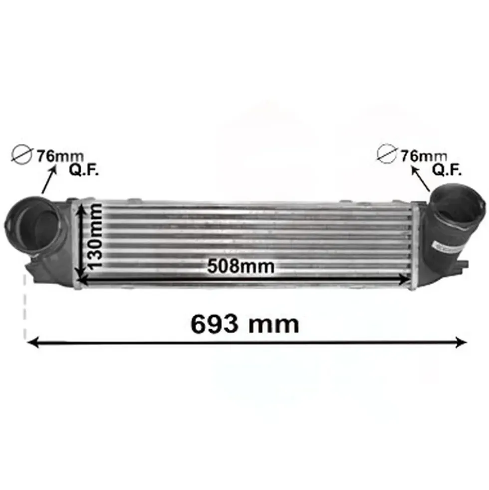 Intercooler pour BMW E90/E91/E92 Diesel