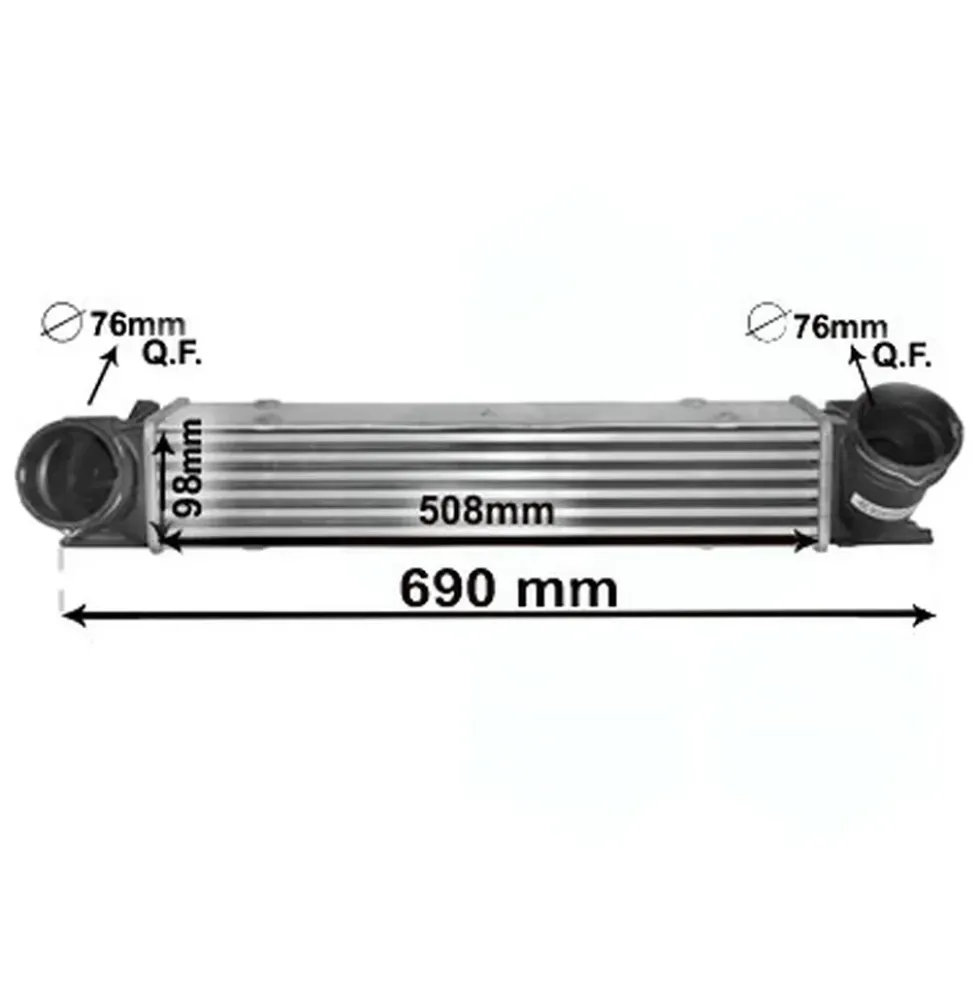 Intercooler pour BMW E90/E91/E92/E93 Diesel