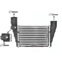 Intercooler pour Passat 4 (3B) TDi 90/110/115cv
