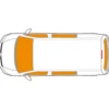 Isolants thermiques intérieurs 5 couches pour Transporter T6 Combi avec Hayon - 6 pièces