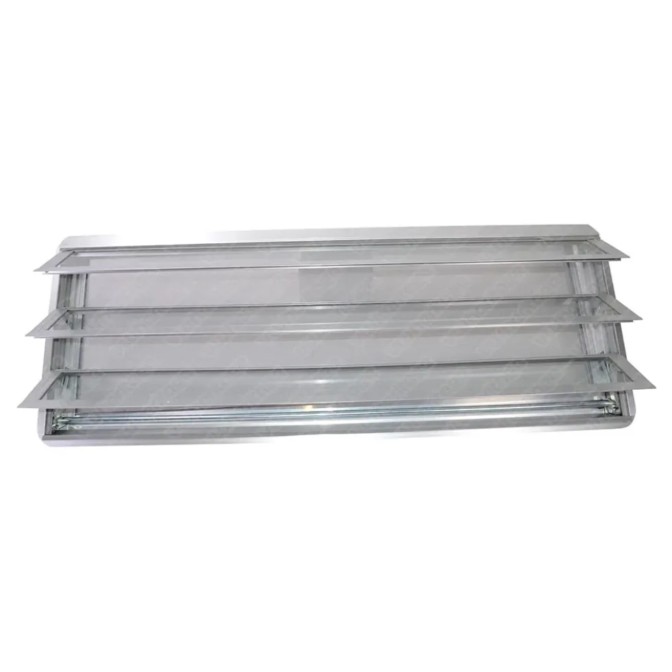 Jalousie centrale droite avec moustiquaire pour Combi Bay Window Westfalia 68 ->79