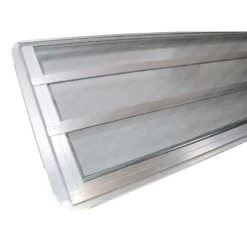 Jalousie centrale droite avec moustiquaire pour Combi Bay Window Westfalia 68 ->79