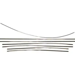 Jeu de baguettes de carrosserie pour Volkswagen Coccinelle 1303 - alu