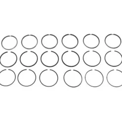 Jeu de segments cote origine 81mm MAHLE pour Golf 3 2.8 VR6