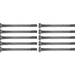 Jeu de 10 vis de culasse pour BMW Série 02 E10 Série 03 E21 E30 et Série 5 E12 E28 4 cylindres essence - moteur M10