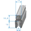 Joint de coffre à armature métallique - 10,2 x 11,5 mm