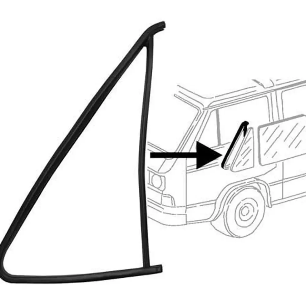 Joint de déflecteur fixe pour VOLKSWAGEN Transporter T25 (05/1979-07/1992)