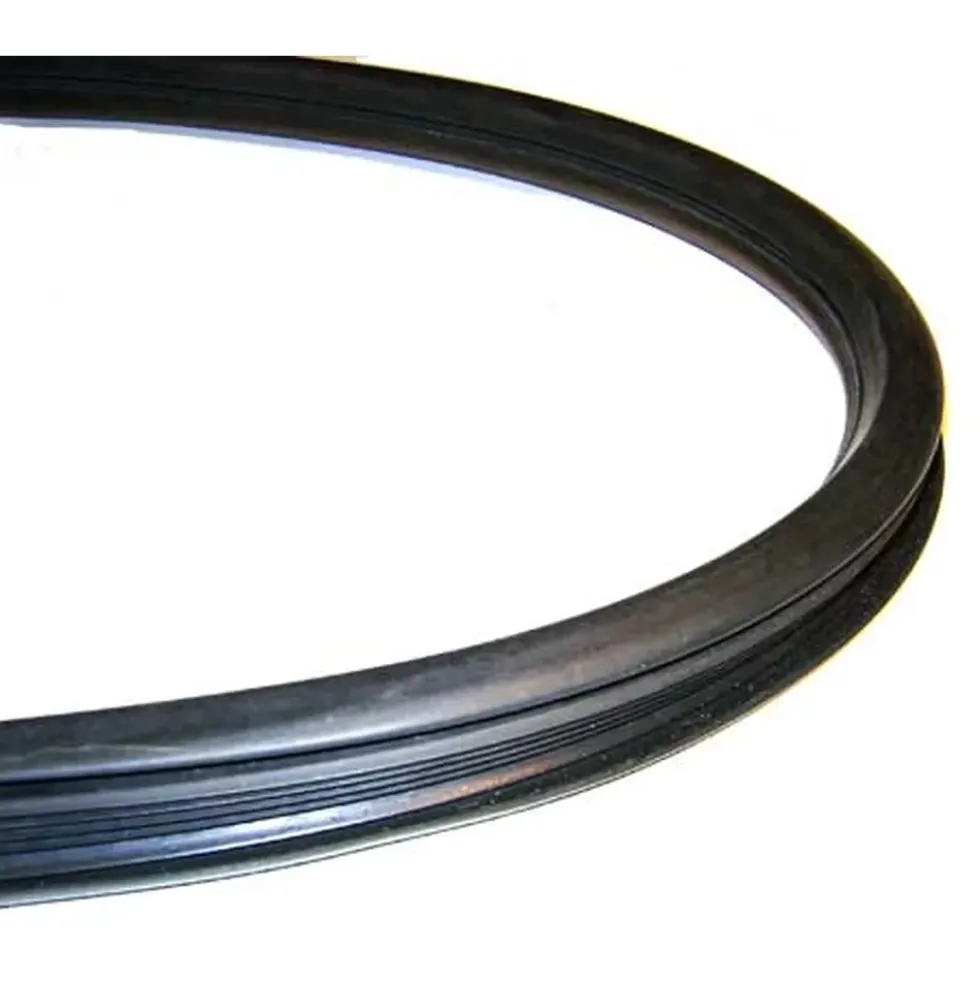 Joint de lunette arrière DeLuxe qualité origine pour VOLKSWAGEN Combi Bay Window (1968-1979) - Moulure aluminium