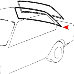 Joint de lunette arrière pour BMW E21