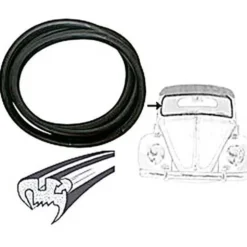 Joint de pare-brise Cal look pour Volkswagen Coccinelle Cabriolet 08/1964 -> 07/1972