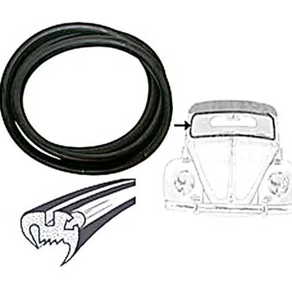 Joint de pare-brise origine pour Volkswagen Coccinelle Cabriolet 08/1964 -> 07/1972