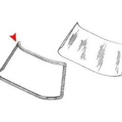 Joint de pare-brise pour Mercedes W113 Pagode